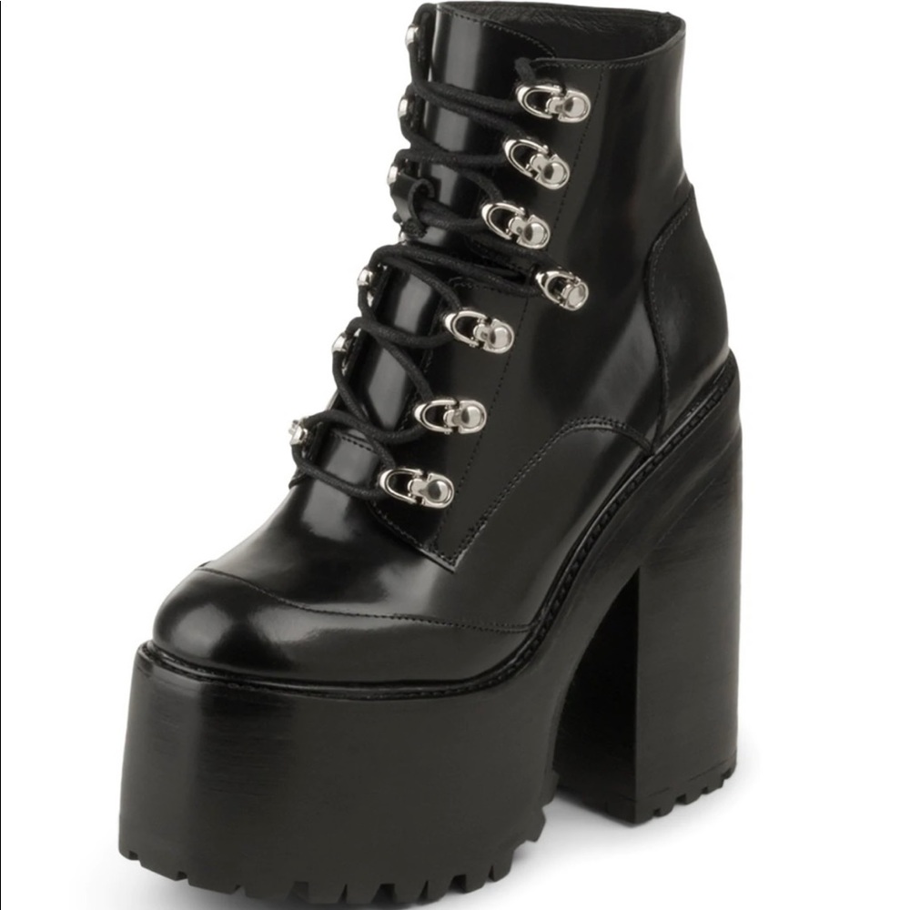 Jeffrey Campbell Fernrock Platform Heeled Bootie